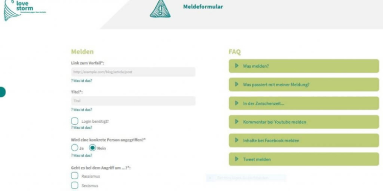 Hilfe rufen bei Hassangriffen im Netz – LOVE-Storm schaltet Meldefunktion frei