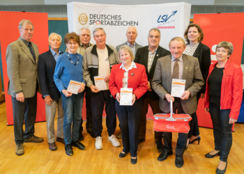 Jubilare der Sportabzeichen geehrt