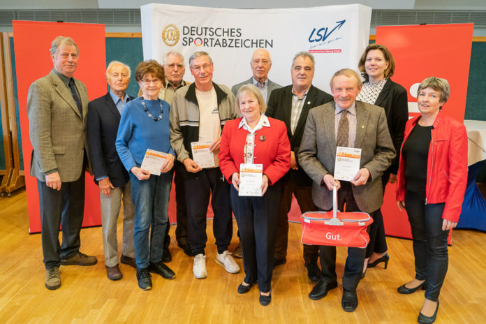 Deutsches Sportabzeichen Ehrung am 29. März 2019