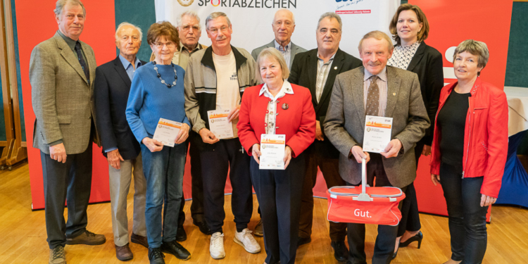 Jubilare der Sportabzeichen geehrt