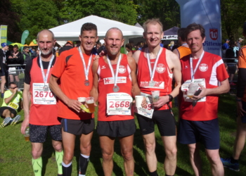 Erfolgreiche MSV-Läufer bei der Landesmeisterschaft Halbmarathon in Itzehoe