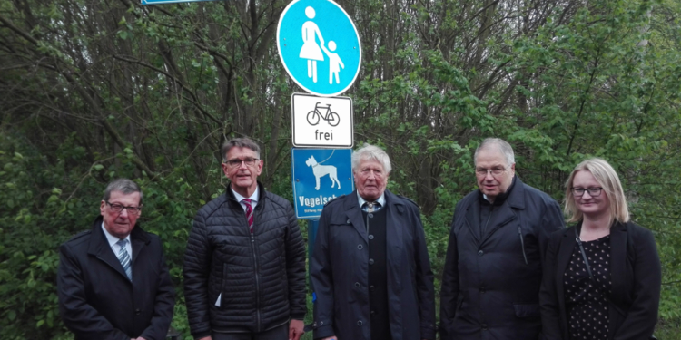 Ratzeburg: Eröffnung des ‚Peter-Schlottmann-Weges‘