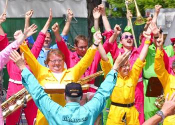 Marktplatz-Konzert: Big Band Blåsmasters aus Stockholm zu Gast in Ratzeburg