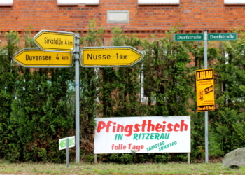 In Ritzerau is wedder Pfingstheesch
