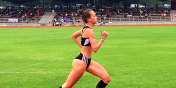 Leichtathletiklandesmeisterschaften: Silber für Greta Büttner