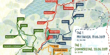 Hansetour Sonnenschein radelt für den guten Zweck durch Ratzeburg