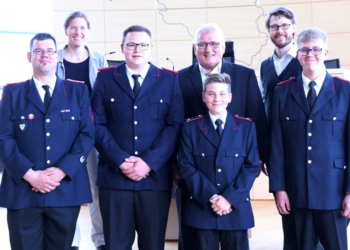 Jugendfeuerwehr: Ehrung auf Landes- und Kreisebene