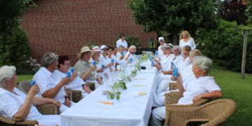 Erstes Whitedinner der Landfrauen Nusse