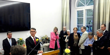 Bürgermeister Rainer Voß nach zwölf Jahren Dienstzeit verabschiedet