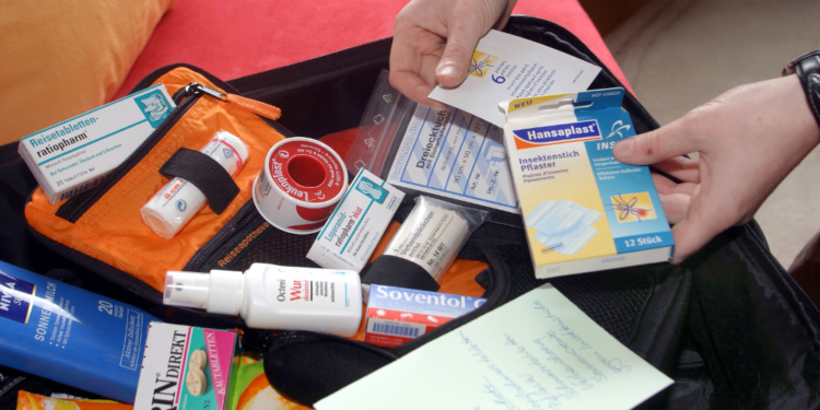Die Reiseapotheke als Helfer in der Not