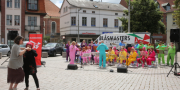 Blåsmasters bringen Farbe auf den Markt