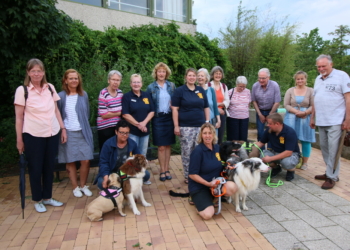 Tierische Begleitung am Lebensende – Hospizgruppe Ratzeburg Mölln und Umgebung trifft ASB Besuchshundestaffel Kreis Herzogtum Lauenburg