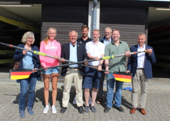 Wagner-Bockey besucht Ratzeburger Ruderakademie: Berufliche Laufbahn von Spitzensportlern stärker fördern