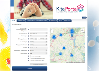 Kitaportal Schleswig-Holstein: 1.000 Kitas online