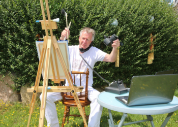 Dörfer zeigen Kunst: Thomas Biller stellt erstmalig in Bäk aus