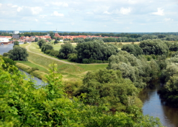 Wanderung am Elbufer bei Boizenburg