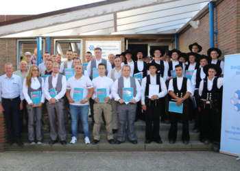 Freisprechung 2019 im lauenburgischen Baugewerbe