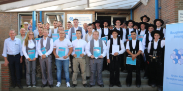 Freisprechung 2019 im lauenburgischen Baugewerbe