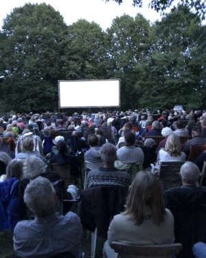 Tolle Stimmung beim Freiluft-Kino am Behlendorfer See