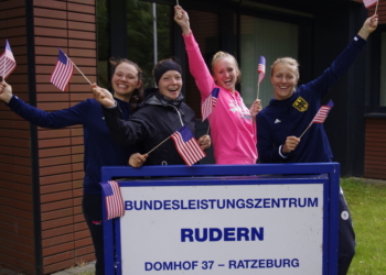 Janne-Marit und Marieluise im Ruder-WM-Fieber