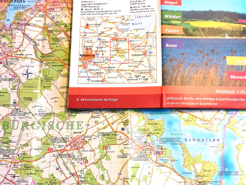 Regionalkarte Lauenburgische Seen neu aufgelegt