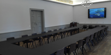 Ratzeburgs Ratssaal erstrahlt hell und modern