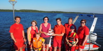 Spendenübergabe an die DLRG Groß Sarau