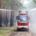Ratzeburger Feuerwehr hilft im Walbrandgebiet bei Lübtheen
