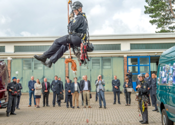 Die Bundespolizeiabteilung Ratzeburg begrüßt Mitglieder des Bundestages und des Schleswig-Holsteinischen Landtages
