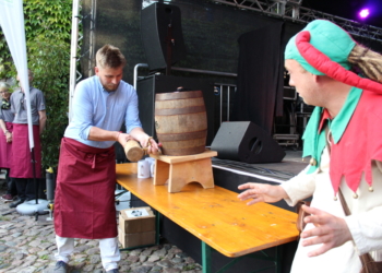Alles bleibt trocken auf dem Möllner Altstadtfest 2019