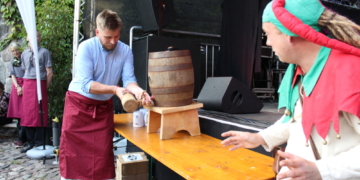 Alles bleibt trocken auf dem Möllner Altstadtfest 2019