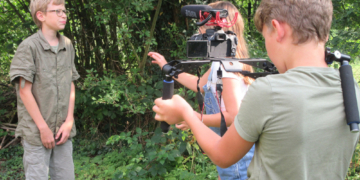 Ferien bedeuten Freunde und Entspannung