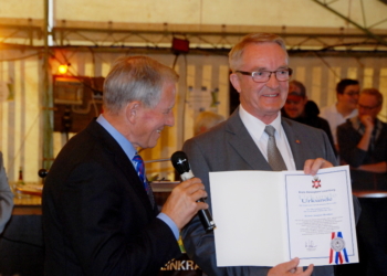 Große Ehre für Klinkrades Alt-Bürgermeister