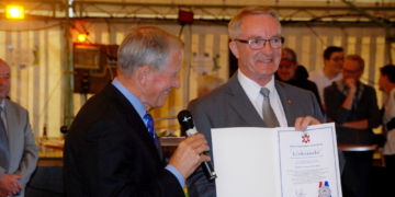 Große Ehre für Klinkrades Alt-Bürgermeister