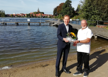 Abschied vom Luisenbad: Peter Zingelmann hängt die Trillerpfeife an den Nagel