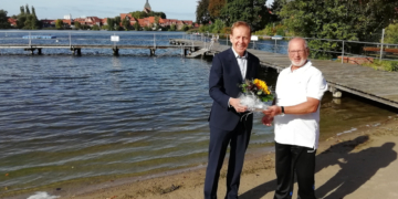 Abschied vom Luisenbad: Peter Zingelmann hängt die Trillerpfeife an den Nagel