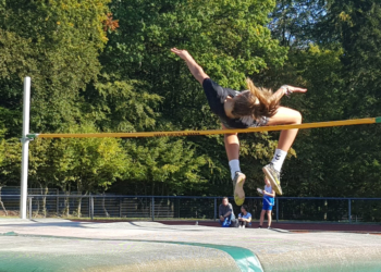 Sophia Linke von der LG Schönberg W-S-K mit vier weiteren Kreisrekorden