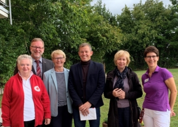 Wichtiger Besuch aus Estland beim DRK in Berkenthin