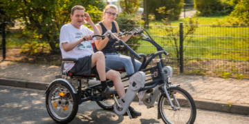 Die Möllner Wohnstätten treten für mehr Selbstständigkeit in die Pedale