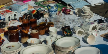 Straßenflohmarkt in Ritzerau