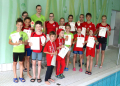 Die Kreistitel erschwimmen sich Celina Kühne und Noah Rühe