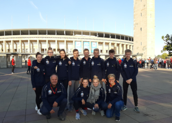 Medaille für die LG beim 50. Jubiläum von ‚Jugend trainiert für Olympia‘