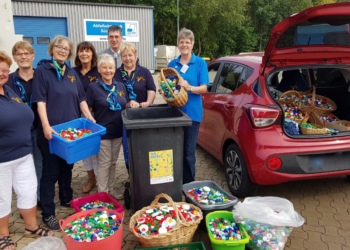 Weiter geht’s: Deckel sammeln gegen Polio