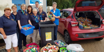 Weiter geht’s: Deckel sammeln gegen Polio