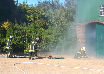 5. Stern der Leistungsbewertung ‚Roter Hahn‘ für die Freiwillige Feuerwehr Ritzerau