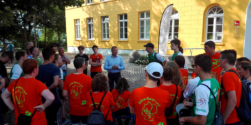 Schüler-Staffellauf an der ehemaligen innerdeutschen Grenze machte auch Station in Ratzeburg