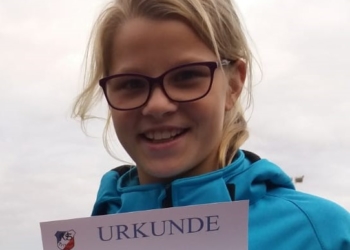 Sophia Linke von der LG Schönberg-W-S-K mit neuem Kreisrekord