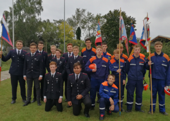 Stolze Träger der Leistungsspange