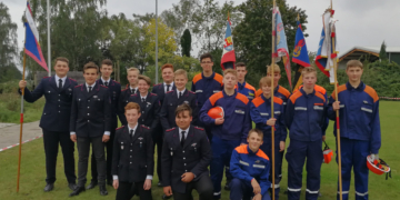 Stolze Träger der Leistungsspange