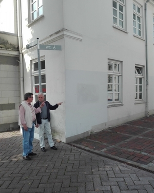 Seniorenbeirat wünscht sich bessere Hinweise auf die barrierefreie WC-Anlage am Marktplatz